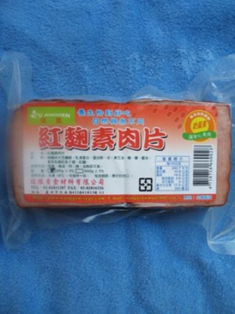 紅麴素肉片300G
